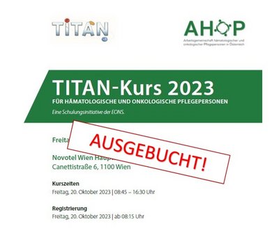 titan Teaser ausgebucht