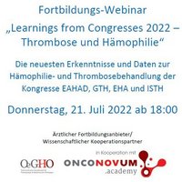 Webinar Thrombose und Haemophilie 22 Teaserbild